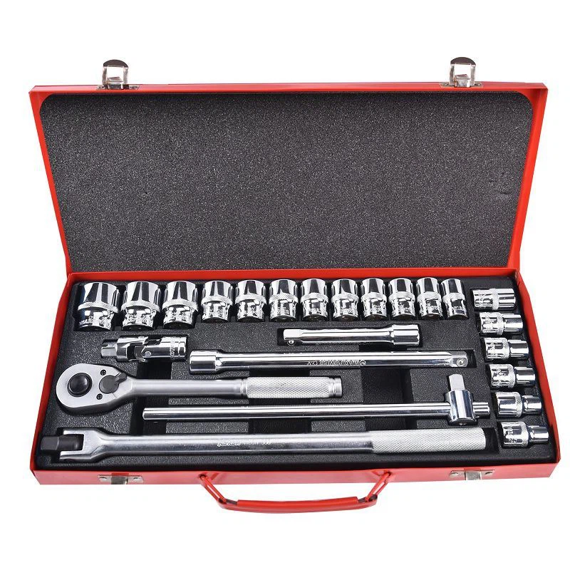 Jeu de 24 clés à douille Dr. 1/2''