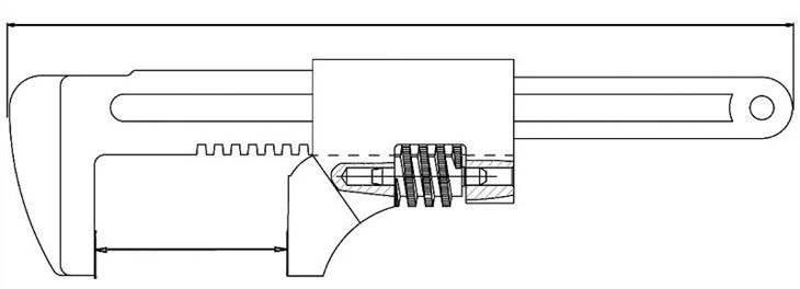 Adjustable Auto Wrench for sale