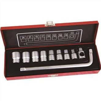 10pcs 1/2 '' Dr. Socket Wrench Set