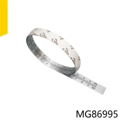 Règle collante en acier inoxydable
